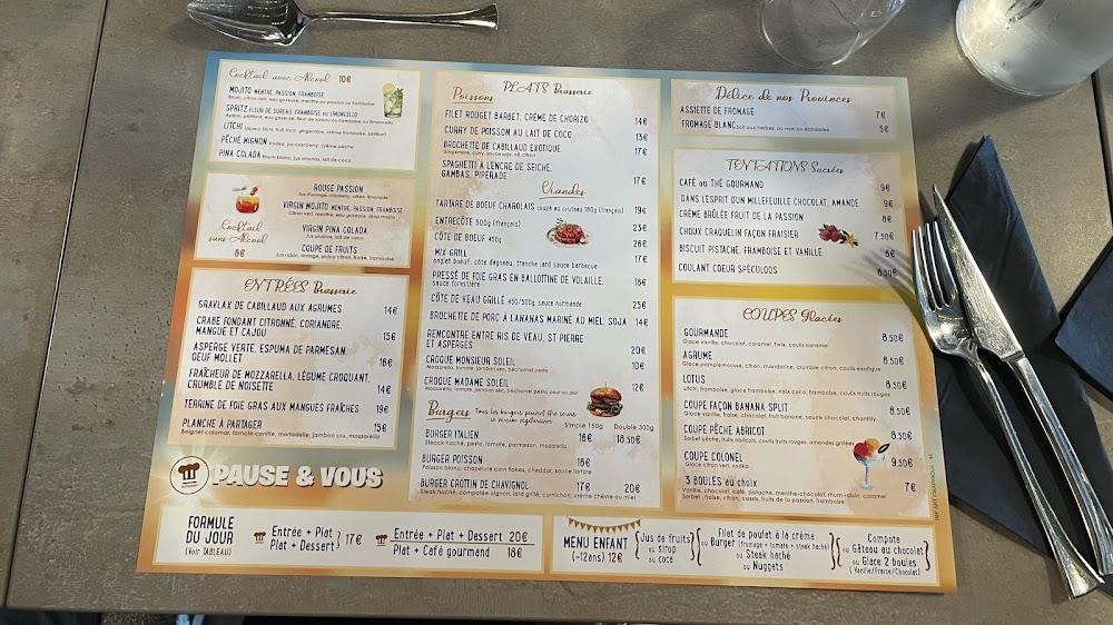 Pause et Vous - Menu Image 2